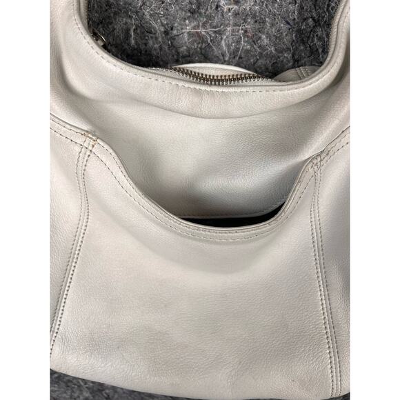 Leather Purse -B MAKOWSKY -Hobo Handbag with Adj Shoulder Strap - Picture 7 of 10